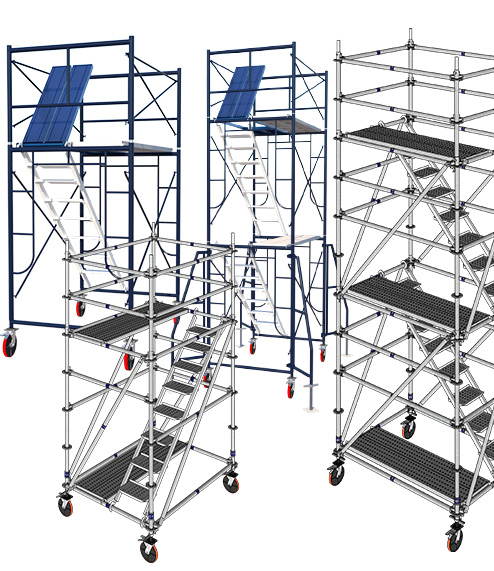 กลุ่ม - นั่งร้านทาวเวอร์